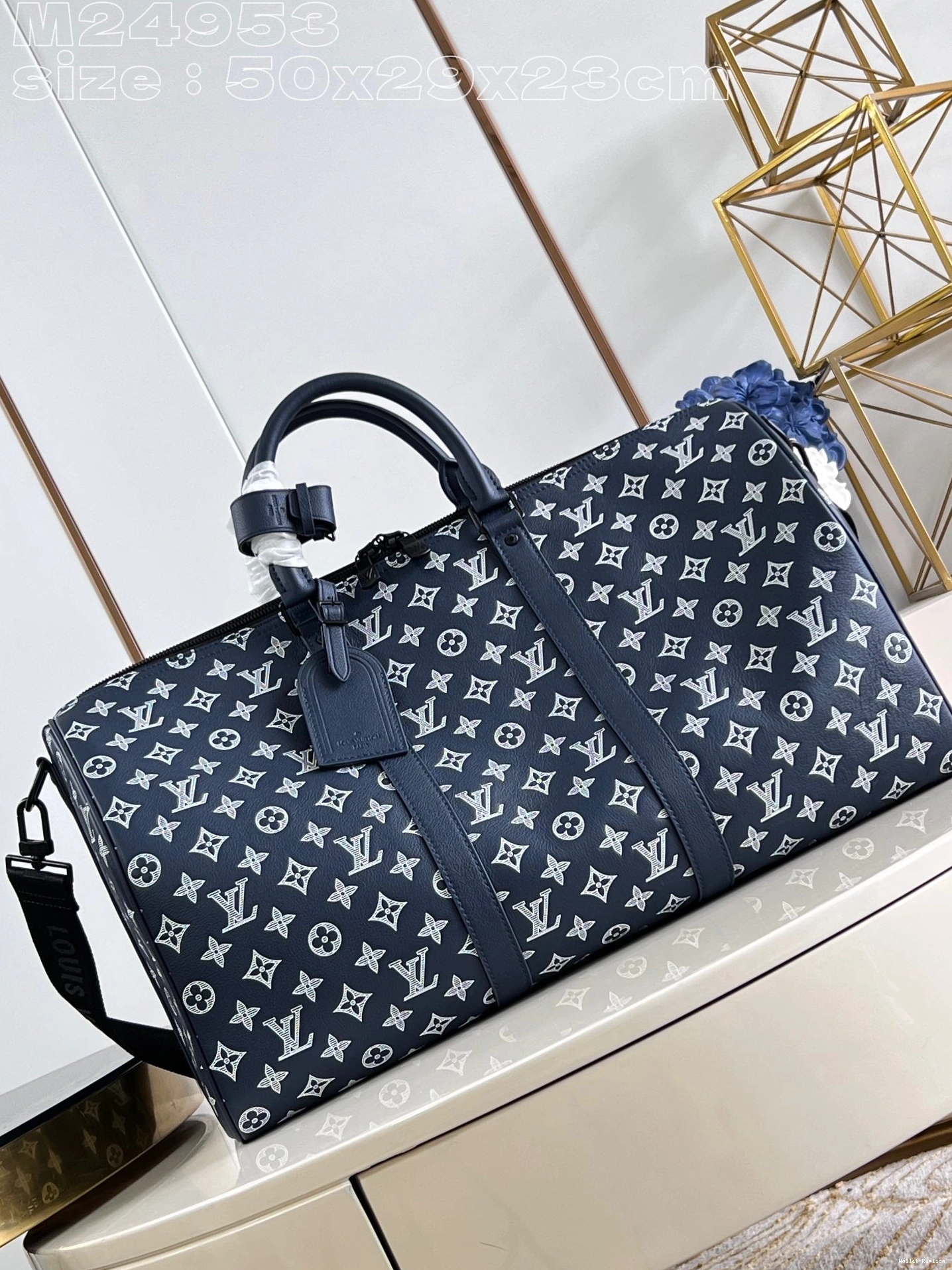 Affordable LOUIS KEEPALL 50 VUITTON BANDOULIÈRE 0801